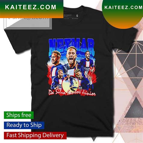 Neymar Brazil Football World Cup 2022 T-shirt - Kaiteez