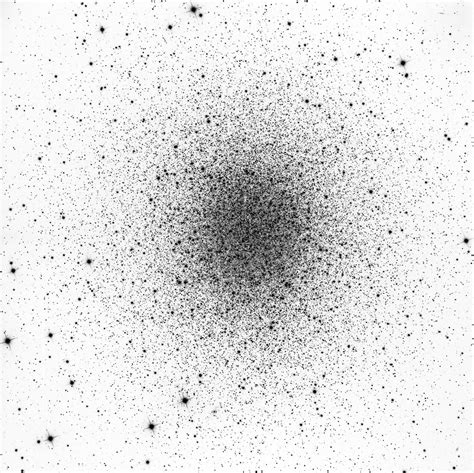 Globular cluster M13 (inverted version) | The Planetary Society