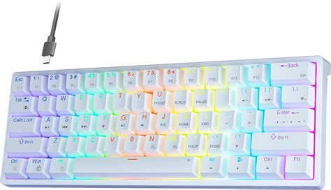 Aula Percent Wired Mechanical Keyboard Hot Swappable Compact Rgb