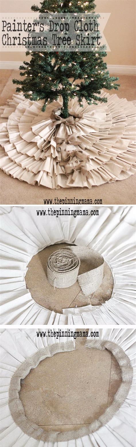 35 DIY Christmas Tree Skirt Ideas Hative