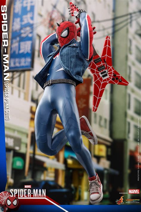Hot Toys Marvel S Spider Man Spider Punk Suit Scale Collectible Figure Figures