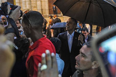 Visita Hist Rica De Obama A Cuba Marca A Aproxima O Entre Os Dois