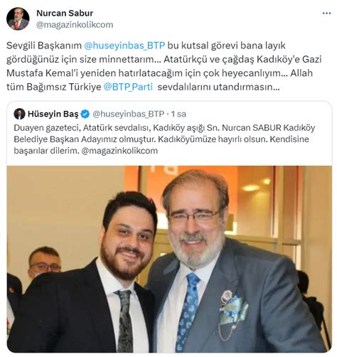 BTP nin Kadıköy adayı Nurcan Sabur oldu Son Dakika Haberleri