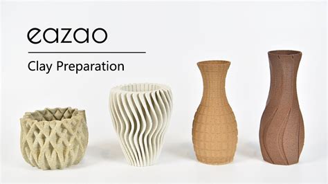 Clay Tutorial How To Make A Correct Clay Mixture For Eazao Ceramic 3d