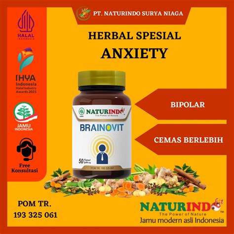 Jual Suplemen Anxiety Kecemasan Cemas Berlebih Insomnia Vitamin Nutrisi