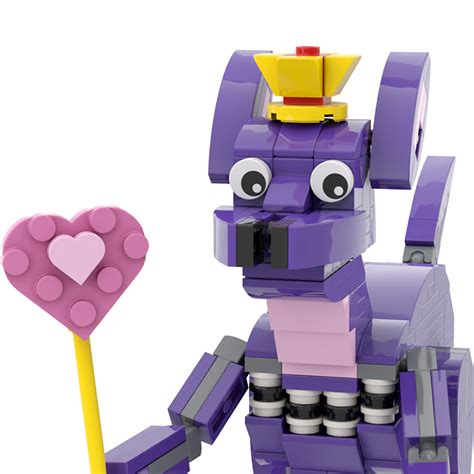 Garten Of Banban Purple Kangaroo Moc Factory 89328 Official Store Decool