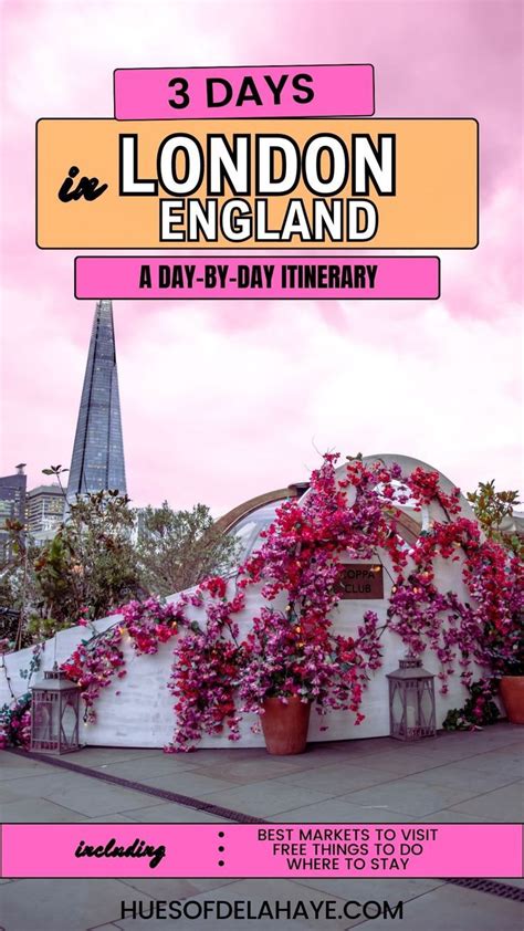 How To Spend A Days In London Hours In London Itinerary Make