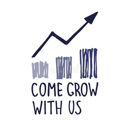 Come Grow with Us. Recruitment, Business and Personal Growth Concept ...