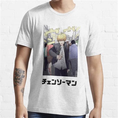 Men Women Death Chainsaw Man Denji T Shirt For Sale By Justintatehand Redbubble Men Women