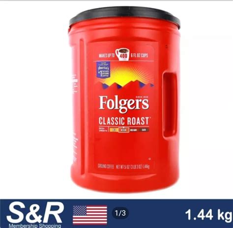 Folgers Classic Roast Medium Ground Coffee Kg Lazada Ph