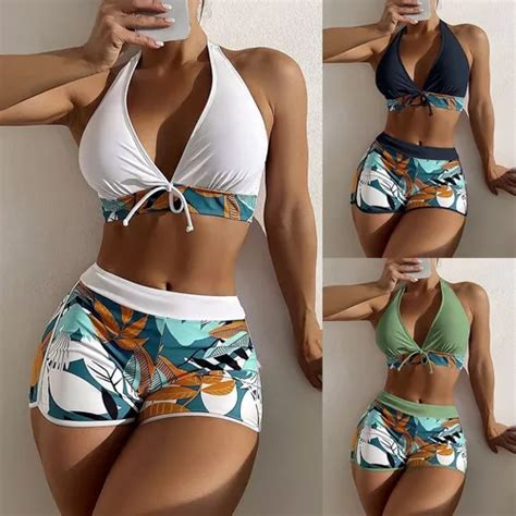 Trajes De Ba O Para Mujer Pieza Conjunto De Bikini Ba Ador Mercadolibre