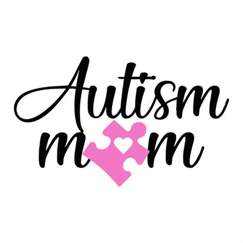 Autism Mom Svg Autism Svg Awareness Day Svg Mom Svg Pink Inspire