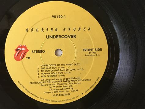 The Rolling Stones Undercover LP Vinyl Record Album Rolling - Etsy Canada