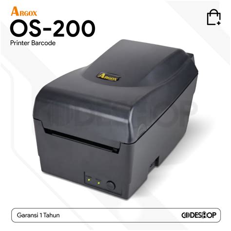 Jual Printer Barcode Argox OS200 Cetak Label Termal Semicoat OS 200