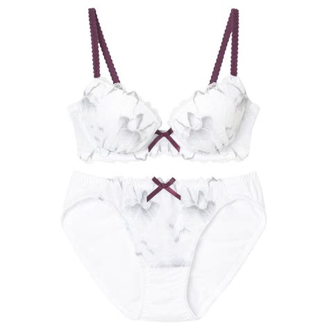 Amphi Huageer S Thin Lace Lingerie Gathered Bra Set Ab Lazada Ph