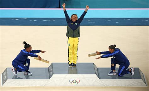 Foto Na Ltima Segunda Feira Rebeca Andrade Ganhou A Medalha De