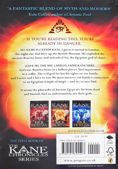 The Kane Chronicles 1 The Red Pyramid Books And You