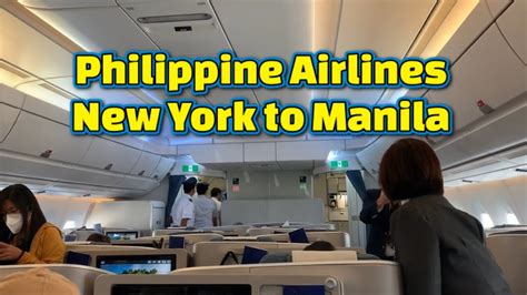 Jfk New York To Manila Philippines Youtube