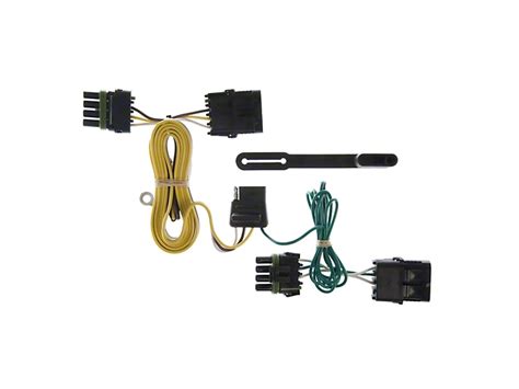 Jeep Wrangler 4 Way Flat Output Hitch Wiring Harness 91 97 Jeep Wrangler Yj And Tj