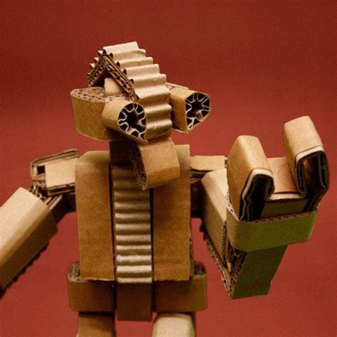 Kurt1 The Articulated Cardboard Robot 15 Steps With Pictures