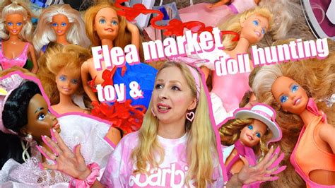 80s Barbie Score At The Flea Market TOY DOLL HUNTING Live Shani