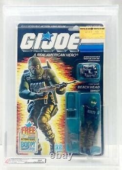 GI Joe BEACHHEAD 1986 MOC AFA 80 Hasbro Vintage Factory Sealed Action