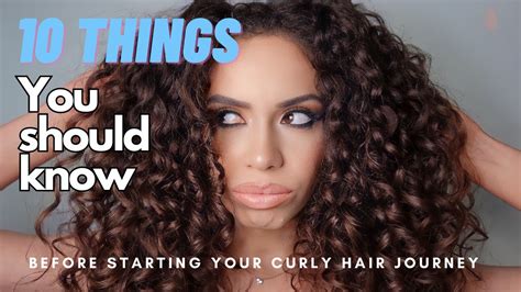 Everything I Wish I Knew Before Starting My Curly Hair Journey Youtube