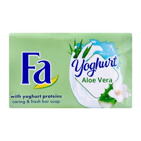 Order Fa Yoghurt Aloevera Green Soap 125g Online At Special Price In