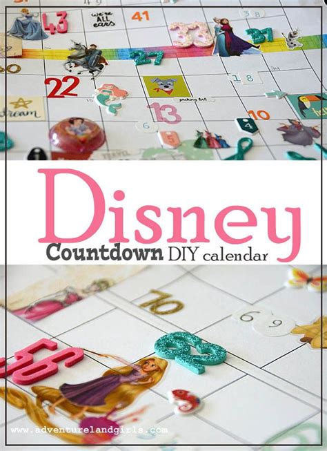 Disney Countdown Calendars Are One Of Our Favorite Things To Make Here