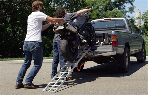 How To Transport A Motorcycle In A Pickup Truck - Transport Informations Lane