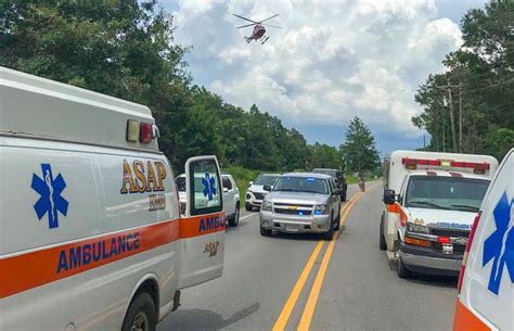 One Airlifted After Head On Crash In Atmore