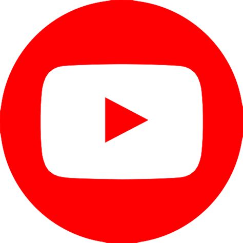 Youtube Circle Logo Vector Svg Icon Png Repo Free Png Icons