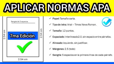 Como Aplicar Normas APA Septima Edición a un Documento Word 2024