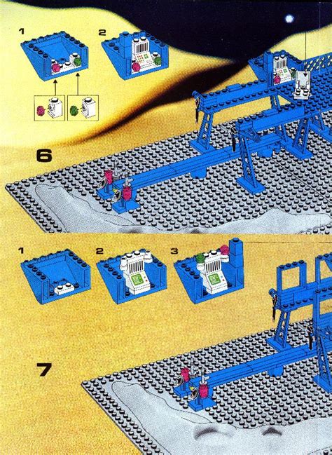 LEGO Instructions For Set 6971 Inter Galactic Command Base Space Classic