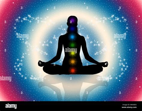 Seven Chakras Stock Photo Alamy