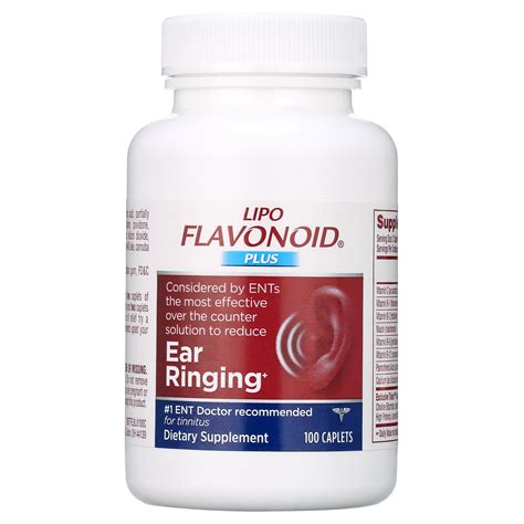 Lipo Flavonoid Plus Tinnitus Relief For Ear Ringing Health Supplement