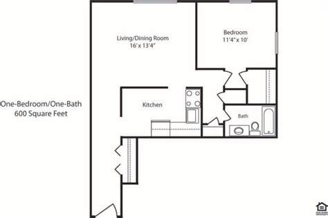 1, 2 & 3 Bedroom Floor Plans of Stoneridge Apartments in SE Washington, DC