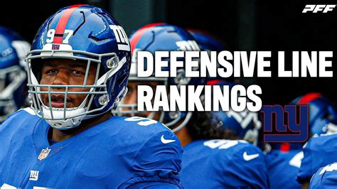 New York Giants 2024 Defensive Line Rankings PFF YouTube