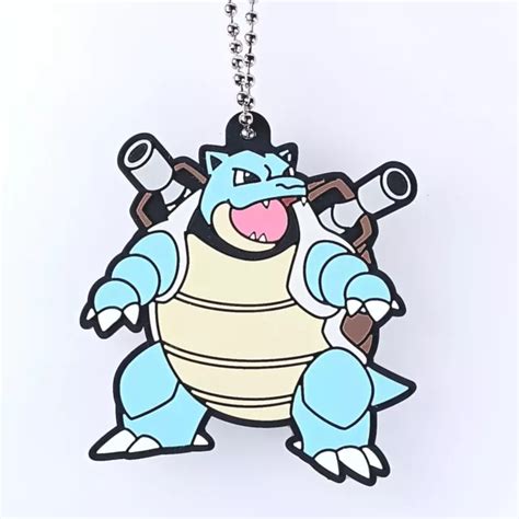 Blastoise Pokemon Rubber Mascot Porte Cl S Japonais Nintendo Du Japon F