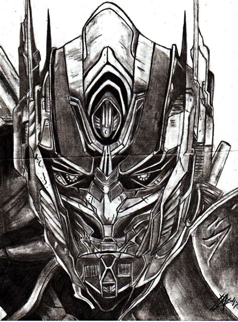 Realistic Optimus Prime Drawing by oXGlitterbunnieXo on DeviantArt