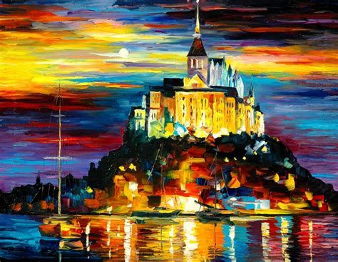 0156 阿夫列莫夫绘画油画图集TIF leonid afremov作品 7 油画超高清大图原图扫描真迹全图书画图片下载