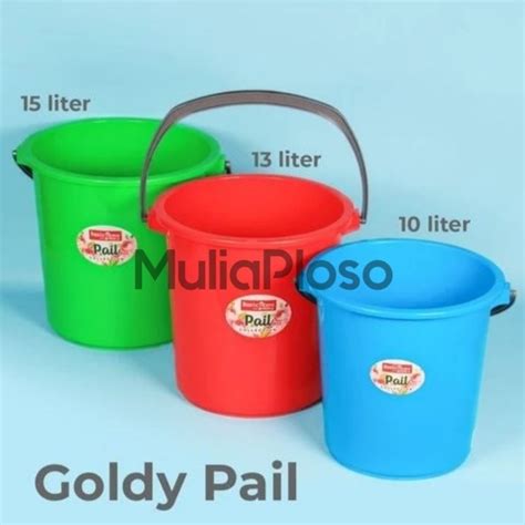 Jual Timba Ember Goldy Pail 10ltr 13ltr 15ltr Basic Home LION STAR