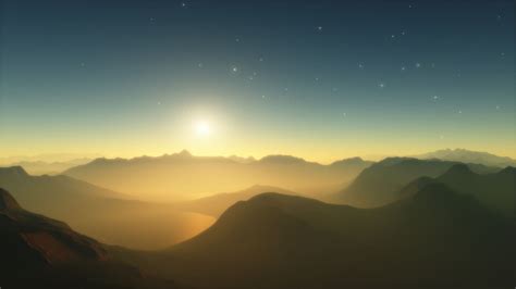 Mountain lake sunset 4K by kondrakov67 on DeviantArt