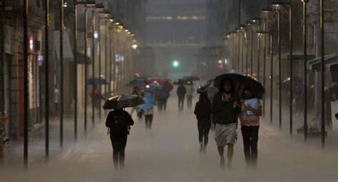 Inundaciones CDMX así puedes saber dónde llueve en tiempo real