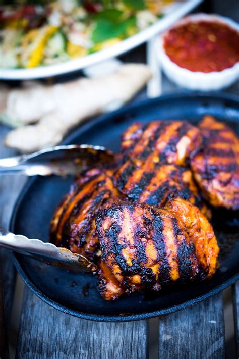 Indonesian Grilled Sambal Chicken Feasting At Home