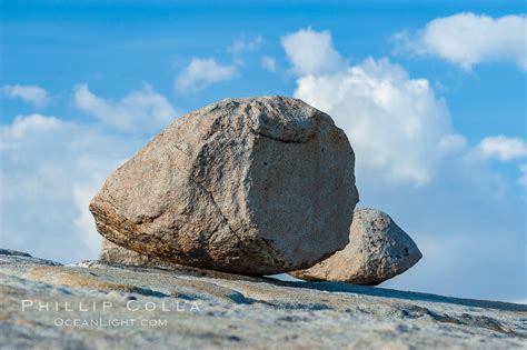 Glacial Erratic Boulders Olmsted Point Yosemite National