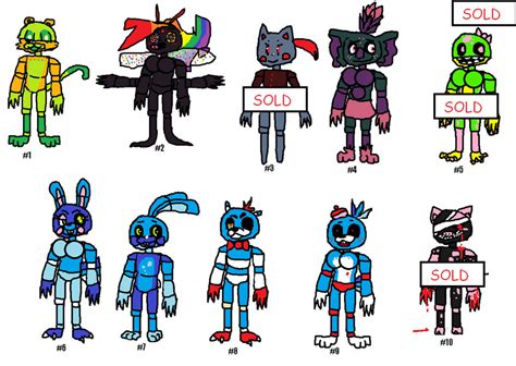 Fnaf Adopts Compilation Sale Cheaper Than Ever By Soniclover1523 On Deviantart