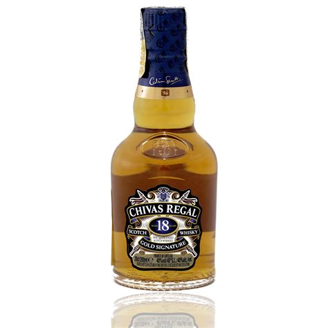 Whisky Chivas Regal Anos Miniatura Ml Banca Do Ramon