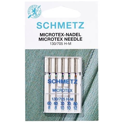 Schmetz Set Aiguilles Microtex Assorties Coup De Coudre