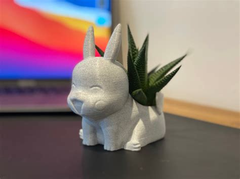 Pokemon Pikachu Planter 3d File Stl Etsy